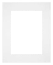Passe Partout 20x25cm Carton Blanc Bord Droit De Face | Yourdecoration.fr