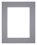 Passe Partout 20x25cm Carton Gris Bord Droit De Face | Yourdecoration.fr