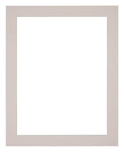 Passe Partout 20x25cm Carton Gris Graniet Bord 4cm Droit De Face | Yourdecoration.fr