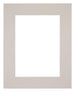 Passe Partout 20x25cm Carton Gris Graniet Bord Droit De Face | Yourdecoration.fr
