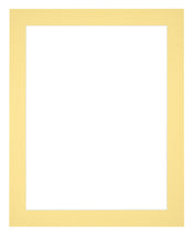 Passe Partout 20x25cm Carton Jaune Bord 4cm Droit De Face | Yourdecoration.fr