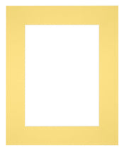 Passe Partout 20x25cm Carton Jaune Bord Droit De Face | Yourdecoration.fr