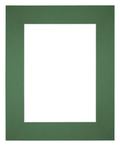 Passe Partout 20x25cm Carton Vert Foret Bord Droit De Face | Yourdecoration.fr