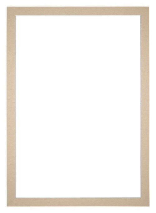 Passe Partout 20x28cm Carton Beige Bord 3cm Droit De Face | Yourdecoration.fr