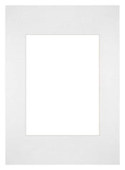 Passe Partout 20x28cm Carton Blanc Bord Droit De Face | Yourdecoration.fr