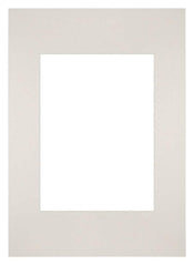Passe Partout 20x28cm Carton Gris Clair Bord Droit De Face | Yourdecoration.fr