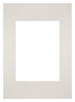 Passe Partout 20x28cm Carton Gris Clair Bord Droit De Face | Yourdecoration.fr
