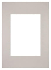 Passe Partout 20x28cm Carton Gris Graniet Bord Droit De Face | Yourdecoration.fr