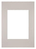 Passe Partout 20x28cm Carton Gris Graniet Bord Droit De Face | Yourdecoration.fr