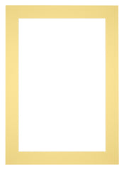 Passe Partout 20x28cm Carton Jaune Bord 6cm Droit De Face | Yourdecoration.fr