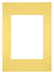 Passe Partout 20x28cm Carton Jaune Bord Droit De Face | Yourdecoration.fr