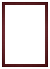 Passe Partout 20x28cm Carton Vin Rouge Bord 3cm Droit De Face | Yourdecoration.fr
