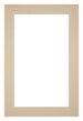 Passe Partout 20x30cm Carton Beige Bord 4cm Droit De Face | Yourdecoration.fr