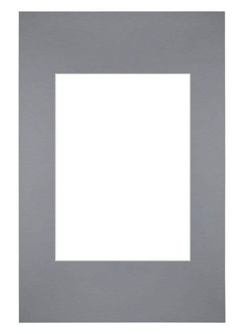 Passe Partout 20x30cm Carton Gris Bord Droit De Face | Yourdecoration.fr