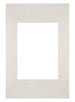 Passe Partout 20x30cm Carton Gris Clair Bord Droit De Face | Yourdecoration.fr
