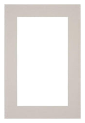 Passe Partout 20x30cm Carton Gris Graniet Bord 5cm Droit De Face | Yourdecoration.fr
