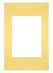 Passe Partout 20x30cm Carton Jaune Bord Droit De Face | Yourdecoration.fr