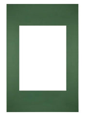 Passe Partout 20x30cm Carton Vert Foret Bord Droit De Face | Yourdecoration.fr