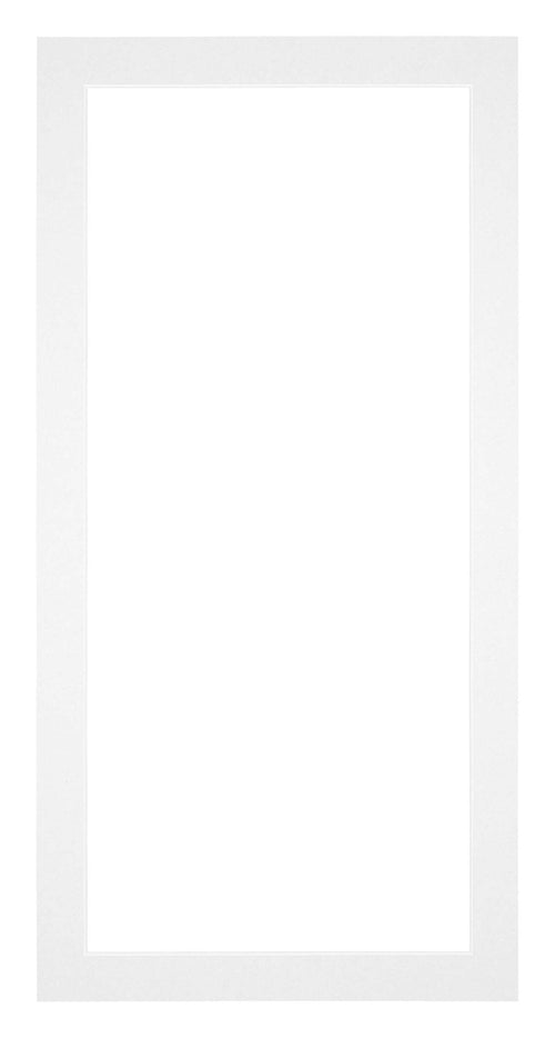 Passe Partout 20x40cm Carton Blanc Bord 3cm Droit De Face | Yourdecoration.fr
