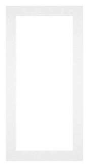 Passe Partout 20x40cm Carton Blanc Bord 4cm Droit De Face | Yourdecoration.fr