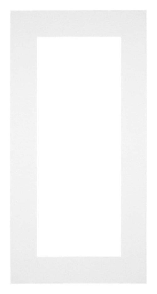 Passe Partout 20x40cm Carton Blanc Bord 6cm Droit De Face | Yourdecoration.fr