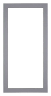 Passe Partout 20x40cm Carton Gris Bord 3cm Droit De Face | Yourdecoration.fr