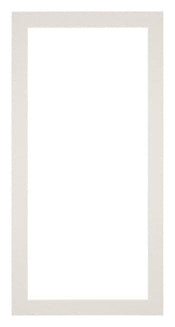 Passe Partout 20x40cm Carton Gris Clair Bord 3cm Droit De Face | Yourdecoration.fr