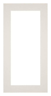 Passe Partout 20x40cm Carton Gris Clair Bord 5cm Droit De Face | Yourdecoration.fr