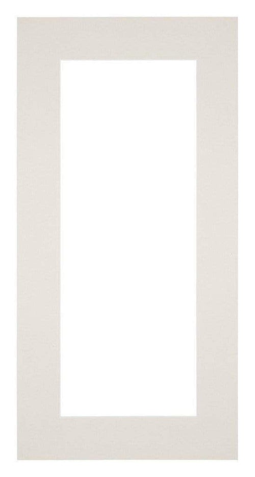 Passe Partout 20x40cm Carton Gris Clair Bord 6cm Droit De Face | Yourdecoration.fr