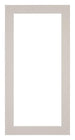 Passe Partout 20x40cm Carton Gris Graniet Bord 4cm Droit De Face | Yourdecoration.fr