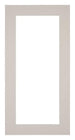 Passe Partout 20x40cm Carton Gris Graniet Bord 5cm Droit De Face | Yourdecoration.fr