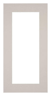 Passe Partout 20x40cm Carton Gris Graniet Bord 6cm Droit De Face | Yourdecoration.fr