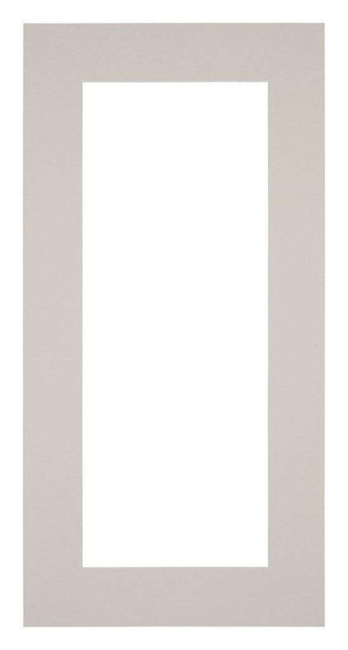 Passe Partout 20x40cm Carton Gris Graniet Bord 6cm Droit De Face | Yourdecoration.fr