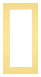 Passe Partout 20x40cm Carton Jaune Bord 6cm Droit De Face | Yourdecoration.fr