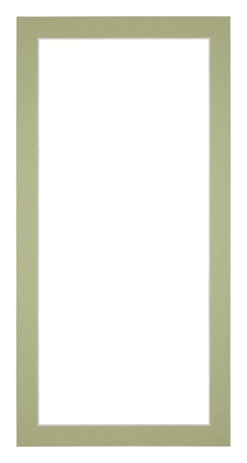 Passe Partout 20x40cm Carton Vert Menthe Bord 3cm Droit De Face | Yourdecoration.fr