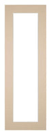Passe Partout 20x60cm Carton Beige Bord 4cm Droit De Face | Yourdecoration.fr