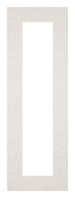 Passe Partout 20x60cm Carton Gris Clair Bord 5cm Droit De Face | Yourdecoration.fr