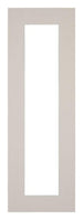 Passe Partout 20x60cm Carton Gris Graniet Bord 5cm Droit De Face | Yourdecoration.fr