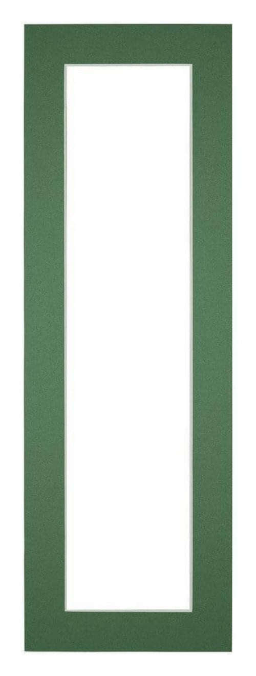 Passe Partout 20x60cm Carton Vert Foret Bord 4cm Droit De Face | Yourdecoration.fr