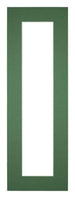 Passe Partout 20x60cm Carton Vert Foret Bord 5cm Droit De Face | Yourdecoration.fr