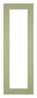Passe Partout 20x60cm Carton Vert Menthe Bord 4cm Droit De Face | Yourdecoration.fr
