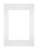 Passe Partout 21x29 7cm A4 A5 Carton Blanc Bord Droit De Face | Yourdecoration.fr