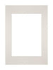 Passe Partout 21x29 7cm A4 A5 Carton Gris Clair Bord Droit De Face | Yourdecoration.fr