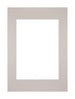 Passe Partout 21x29 7cm A4 A5 Carton Gris Graniet Bord Droit De Face | Yourdecoration.fr