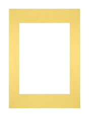 Passe Partout 21x29 7cm A4 A5 Carton Jaune Bord Droit De Face | Yourdecoration.fr
