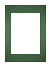 Passe Partout 21x29 7cm A4 A5 Carton Vert Foret Bord Droit De Face | Yourdecoration.fr