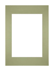Passe Partout 21x29 7cm A4 A5 Carton Vert Menthe Bord Droit De Face | Yourdecoration.fr