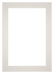 Passe Partout 21x29 7cm A4 Carton Gris Clair Bord 6cm Droit De Face | Yourdecoration.fr