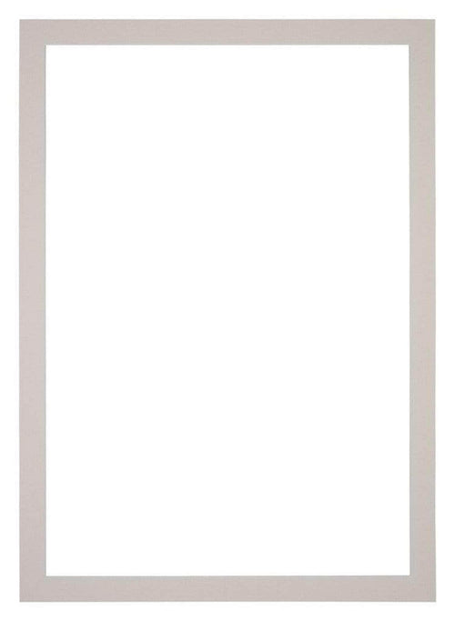 Passe Partout 21x29 7cm A4 Carton Gris Graniet Bord 3cm Droit De Face | Yourdecoration.fr