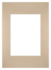 Passe Partout 21x29 7cm Carton Beige Bord Droit De Face | Yourdecoration.fr